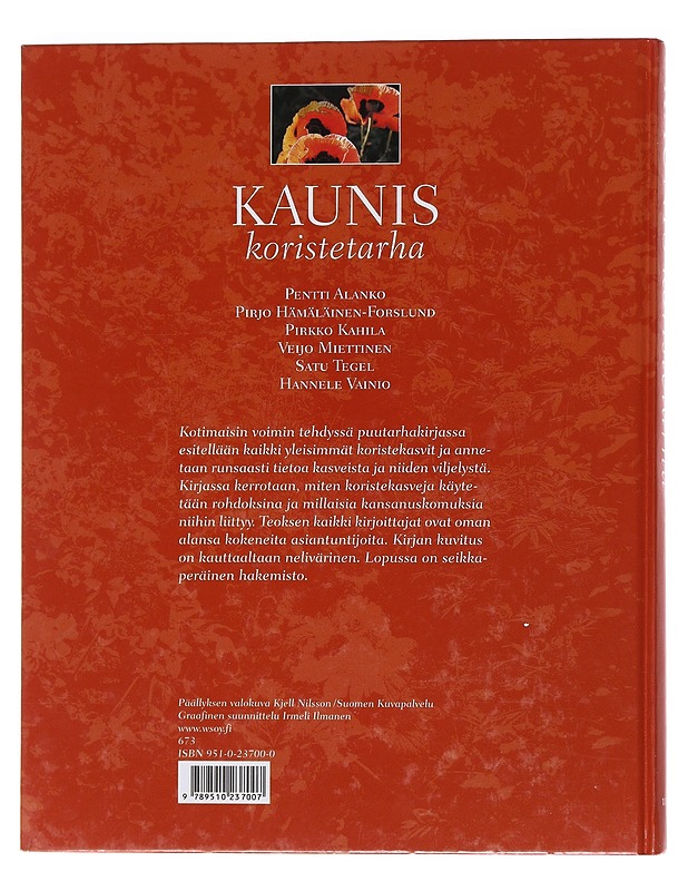 Kaunis koristetarha - Alanko, Pentti - Tietokirjat ja oppaat - 10105574243 - 1