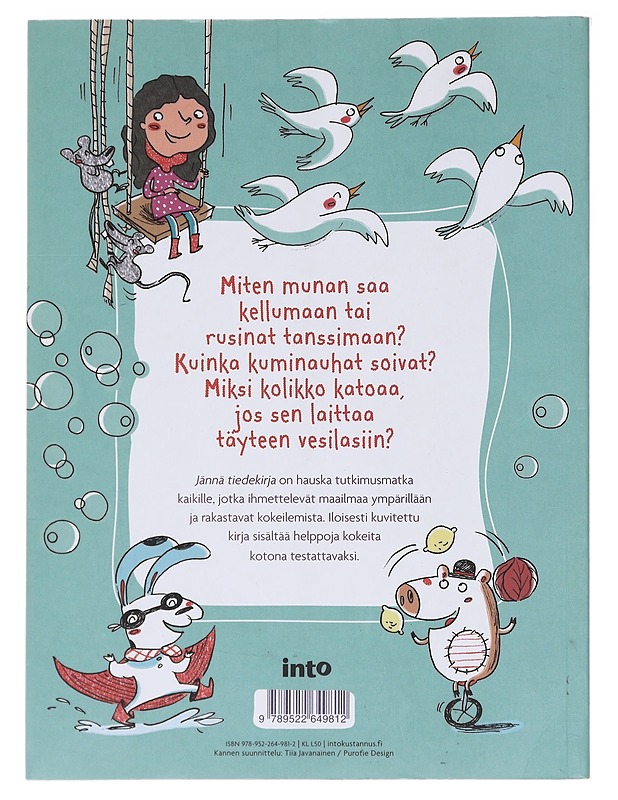 Jännä tiedekirja / tutki ja tee kokeita - Mazza Padoa-Schioppa - Lastenkirjat - 10105574253 - 1