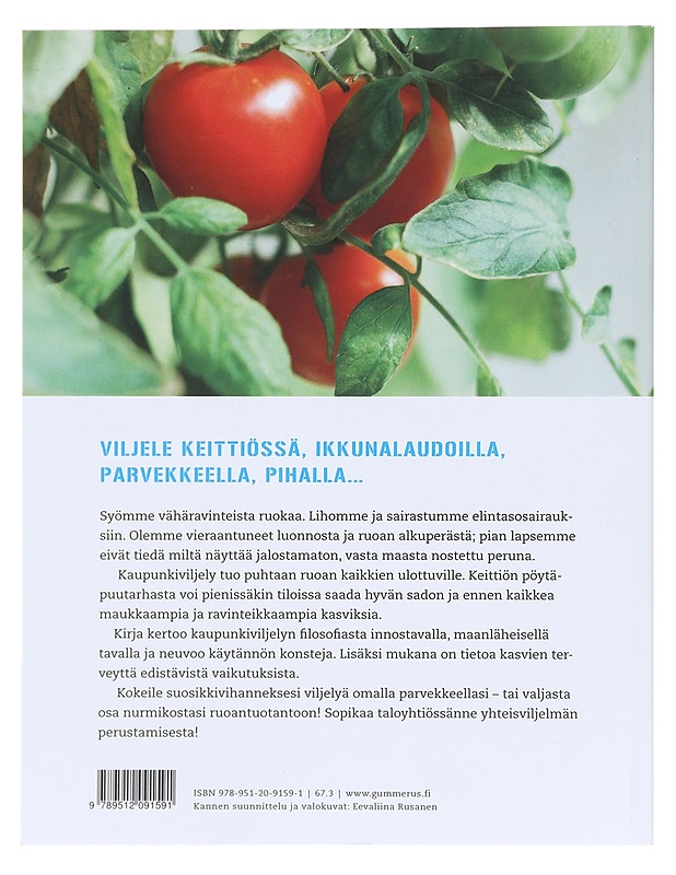 Villiinny kaupunkiviljelijäksi : lähiruokaa tosi läheltä - Varpu Tavi - Tietokirjat ja oppaat - 10105574258 - 1