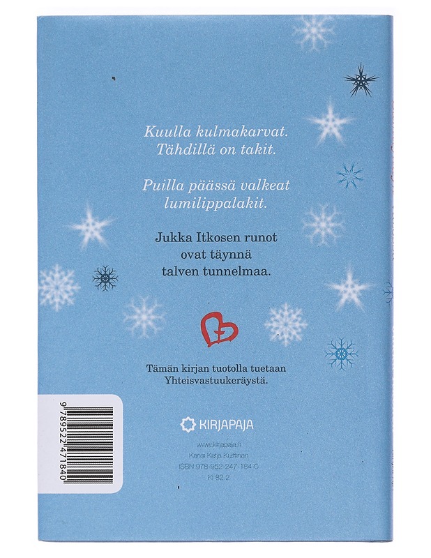 Lumilyhdyn valossa - Jukka Itkonen - Runot ja näytelmät - 10105574320 - 1