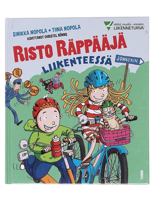 Risto Räppääjä liikenteessä - Nopola, Sinikka - Lastenkirjat - 10105574323 - 0