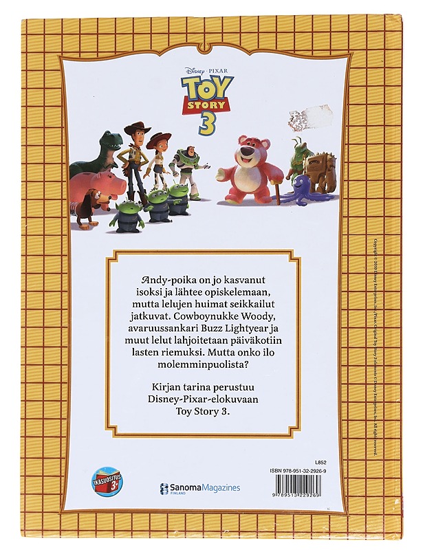 Toy story 3 - Marsoli, Lisa - Lastenkirjat - 10105574330 - 1