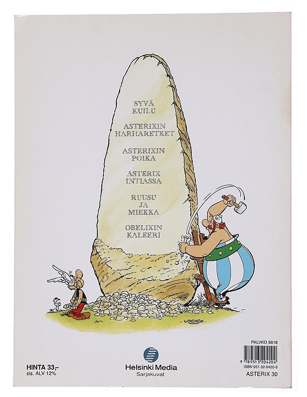 Opeliksin orjalaeva - Uderzo, Albert - Sarjakuvat - 10105574353 - 1