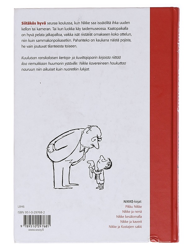Nikke ja nenä - Jean-Jacques Sempé - Romaanit ja novellit - 10105574371 - 1