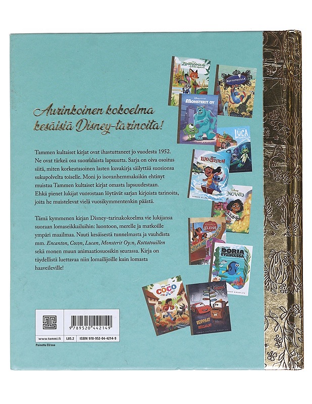 Disneyn kultainen kesäkirja - Reynoso, Naibe - Lastenkirjat - 10105574370 - 1