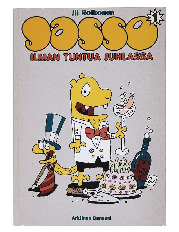 Ilman tuntua juhlassa - Jii Roikonen - Sarjakuvat - 10105574374 - 0