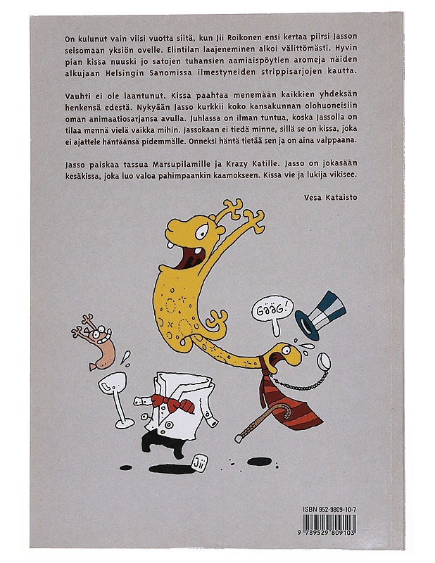 Ilman tuntua juhlassa - Jii Roikonen - Sarjakuvat - 10105574374 - 1