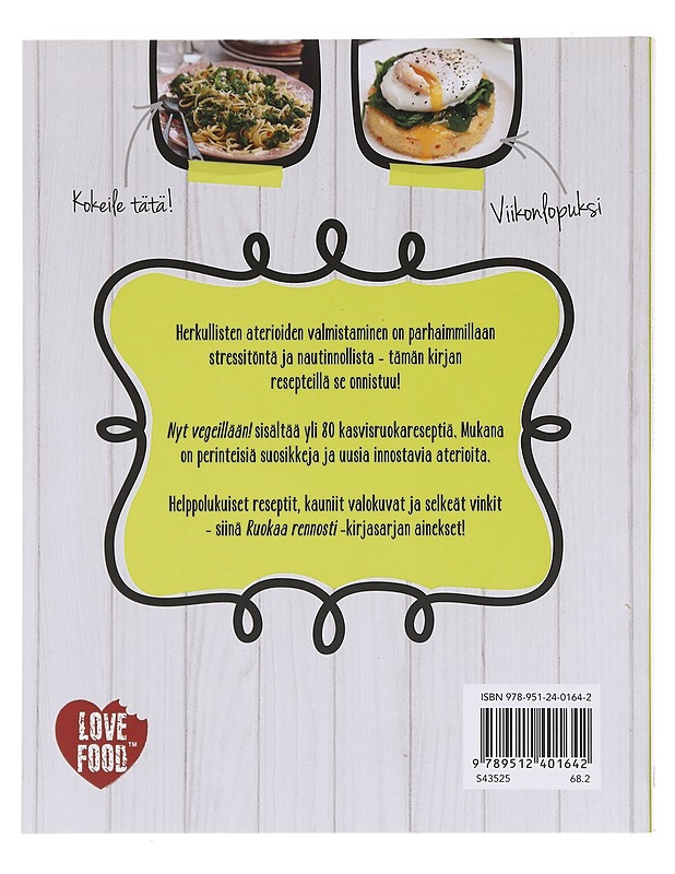 Nyt vegeillään! - Wills, Judith - Ruokakirjat - 10105574394 - 1