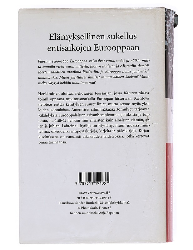 Herääminen: Euroopan historia 1300-1600 - Karsten Alnaes - Historiakirjat - 10105574415 - 1