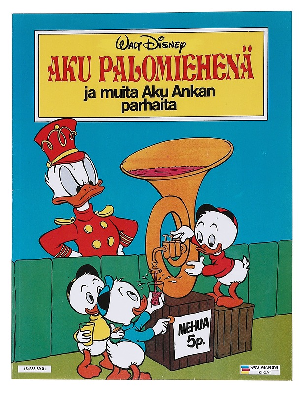 Aku Ankka palomiehenä ja muita Aku Ankan parhaita - Sarjakuvat - 10105574426 - 0