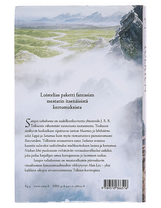 Satujen valtakunta - Tolkien, J. R. R. - Fantasia- ja scifi - 10105574419 - 1