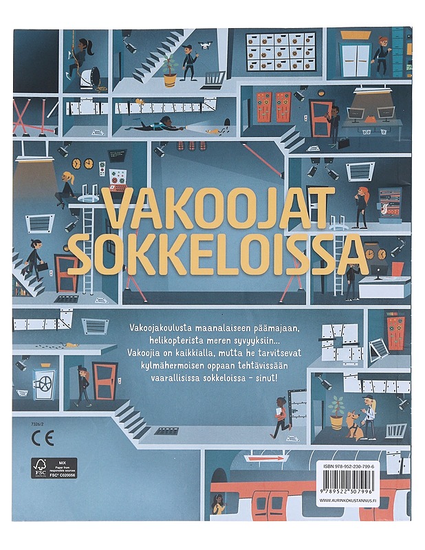 Vakoojat sokkeloissa - Smith, Sam - Lastenkirjat - 10105574427 - 1