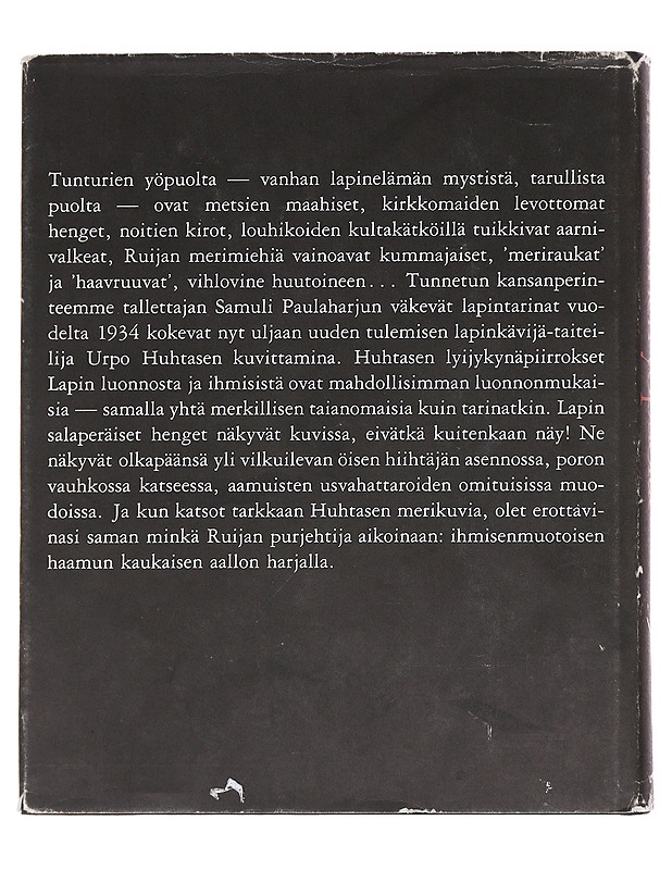 Tunturien yöpuolta - Samuli Paulaharju - Fantasia- ja scifi - 10105574434 - 1