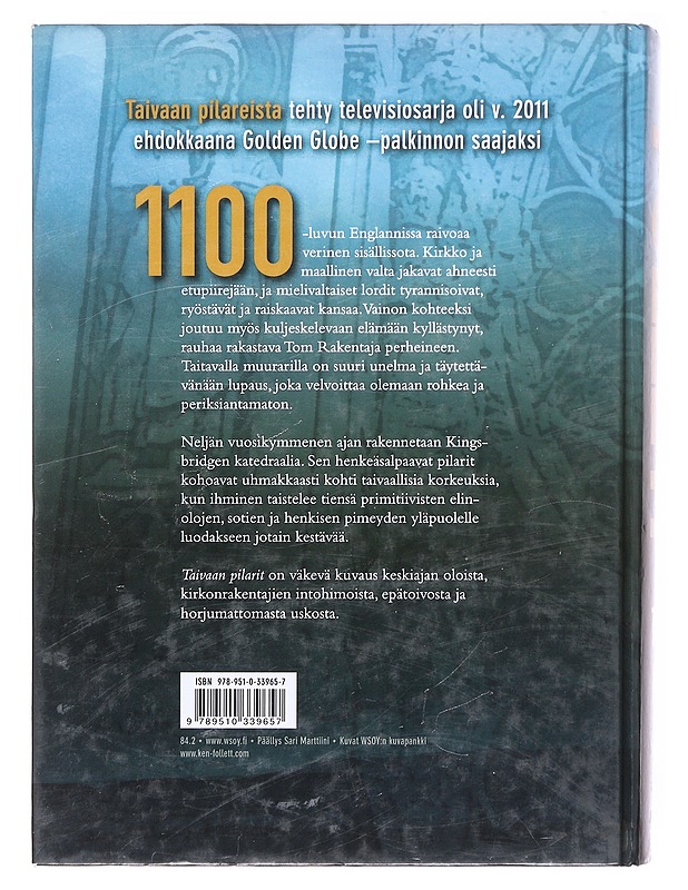 Taivaan pilarit - Follett, Ken - Romaanit ja novellit - 10105574447 - 1