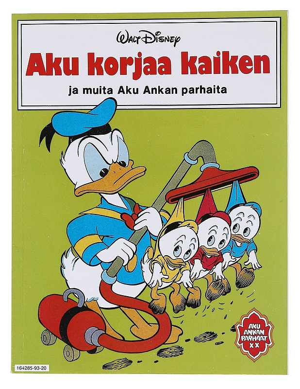 Aku korjaa kaiken ja muita Aku Ankan parhaita - Sarjakuvat - 10105574470 - 0