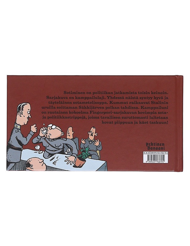 Fingerpori / kamppailuni - Pertti Jarla - Sarjakuvat - 10105574480 - 1