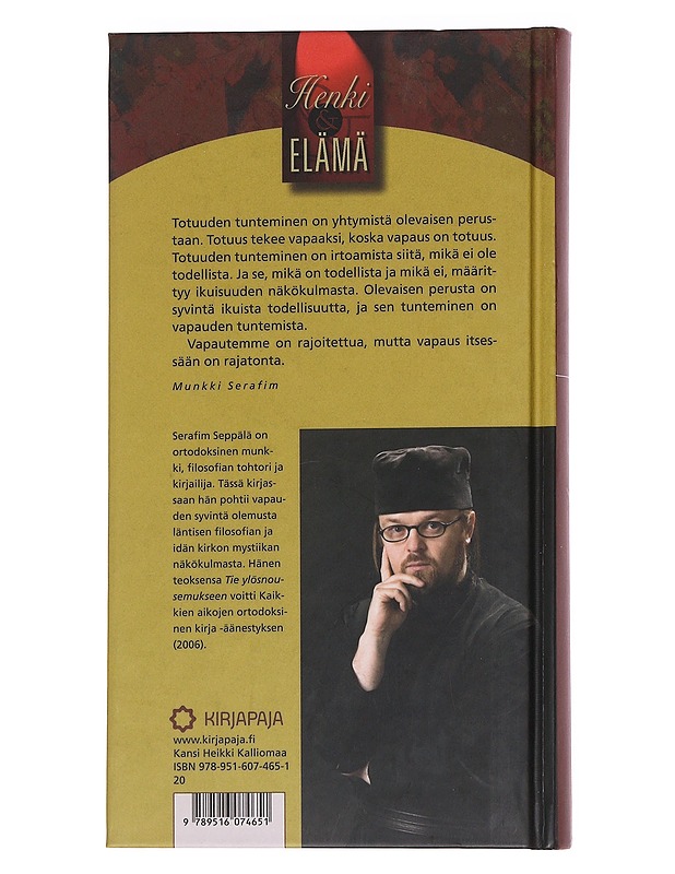 Vapaus: Johdatus mysteeriin - munkki Serafim - Tietokirjat ja oppaat - 10105574478 - 1