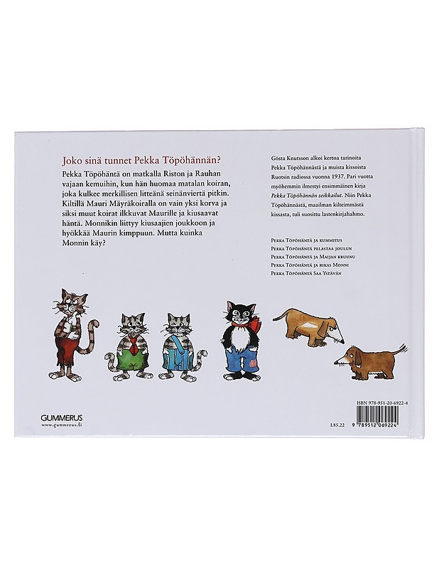 Pekka Töpöhäntä saa ystävän - Knutsson, Gösta - Lastenkirjat - 10105574491 - 1