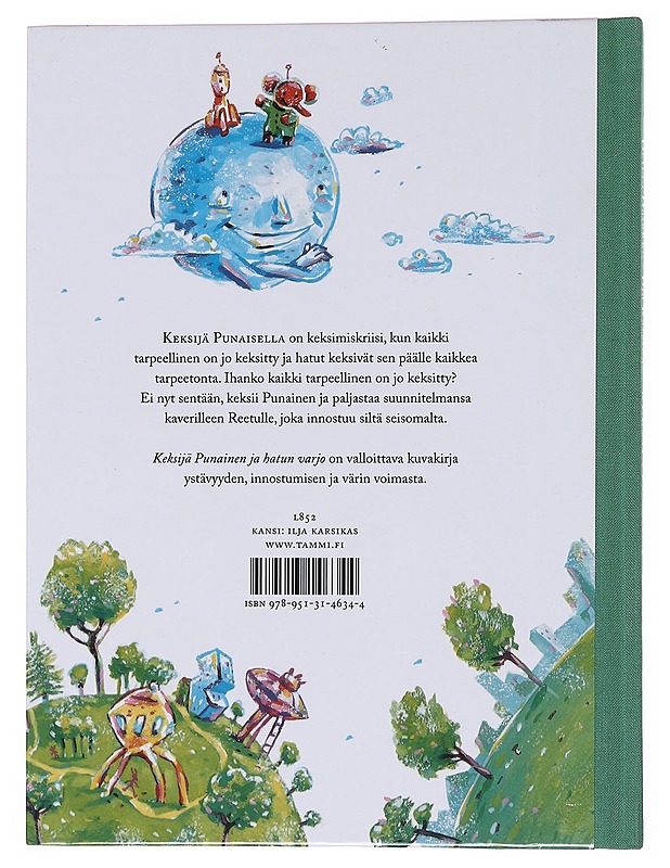 Keksijä Punainen ja hatun varjo - Hatakka, Heimo - Lastenkirjat - 10105574503 - 1
