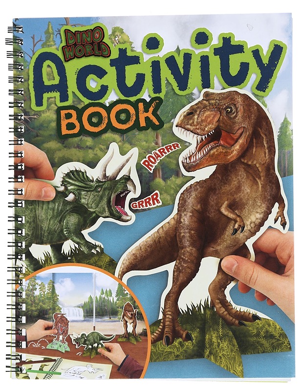 Dinoworld activity book - Lastenkirjat - 10105574516 - 0