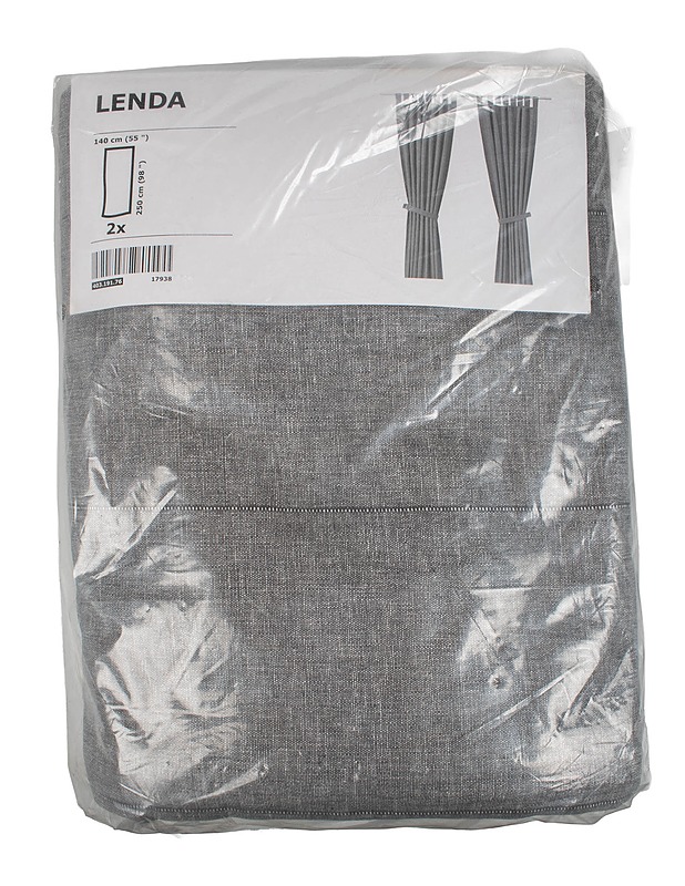IKEA LENDA verhot, 140x250 cm, 2 kpl - Verhot ja kapat - 10105574520 - 0