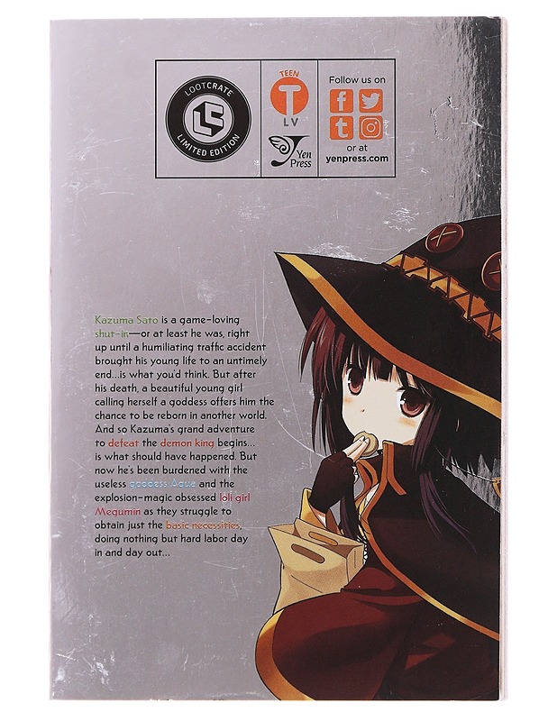 Konosuba god's blessing on this wonderful world 1 - Masahito Watari - Sarjakuvat - 10105574519 - 0