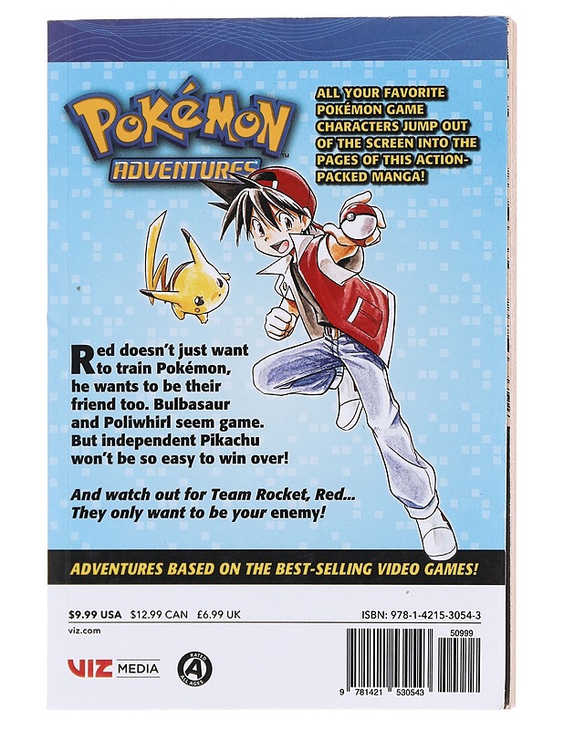 Pokémon adventures / Volume 1 - Kusaka, Hidenori - Sarjakuvat - 10105574521 - 1