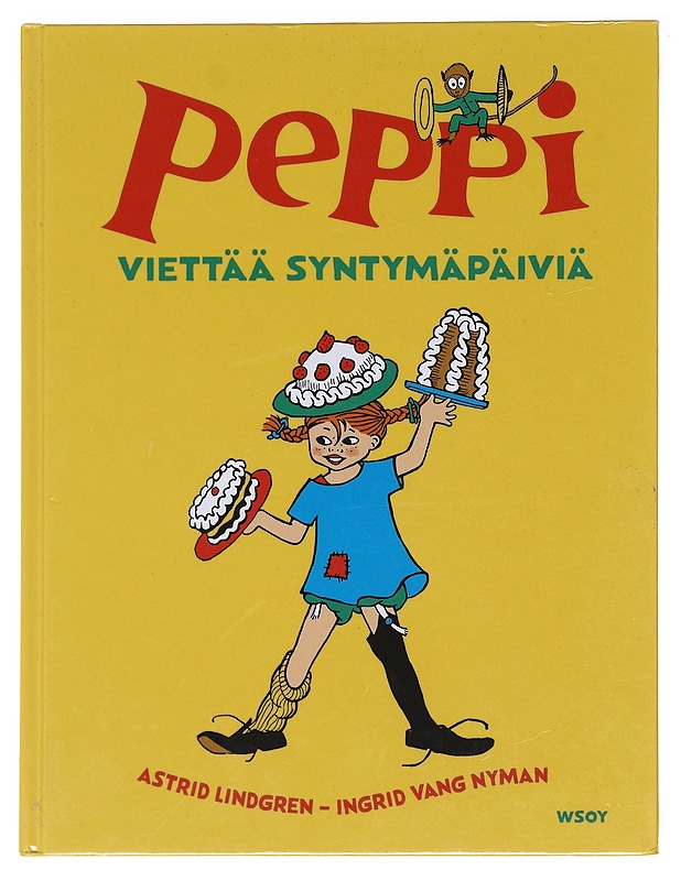 Peppi viettää syntymäpäiviä - Lindgren, Astrid - Lastenkirjat - 10105574526 - 0