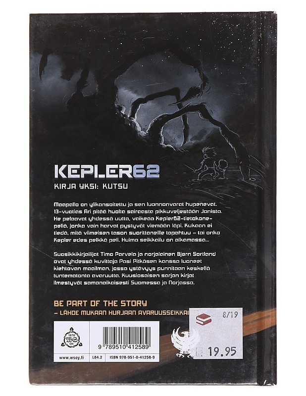Kepler62. / Kirja yksi Kutsu - Parvela, Timo - Lastenkirjat - 10105574527 - 1
