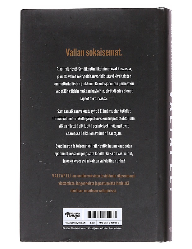 Valtapeli - Jari Raatikainen - Jännitys ja dekkarit - 10105574534 - 1