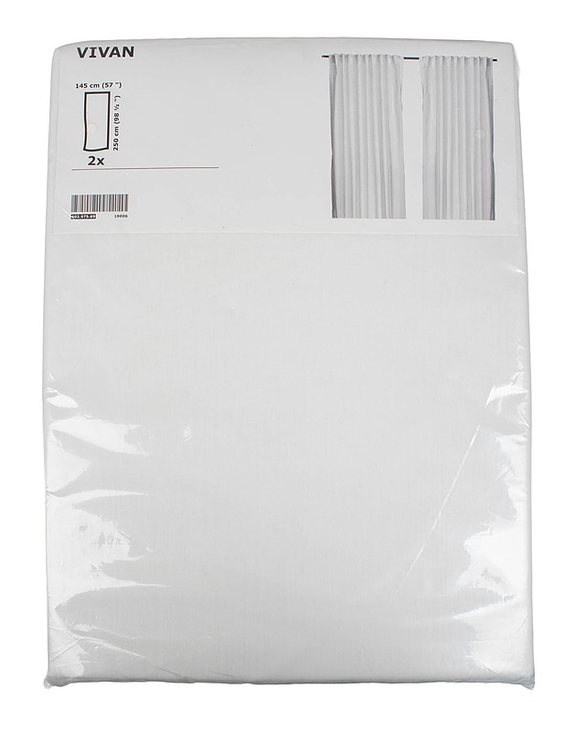 IKEA Vivan verhot, 145x250 cm, 2 kpl - Verhot ja kapat - 10105574543 - 0