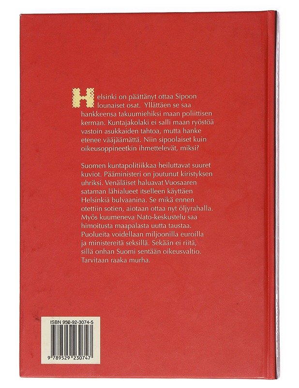 Sipoon ryöstö / romaani - Jouko Tikkanen - Romaanit ja novellit - 10105574552 - 1
