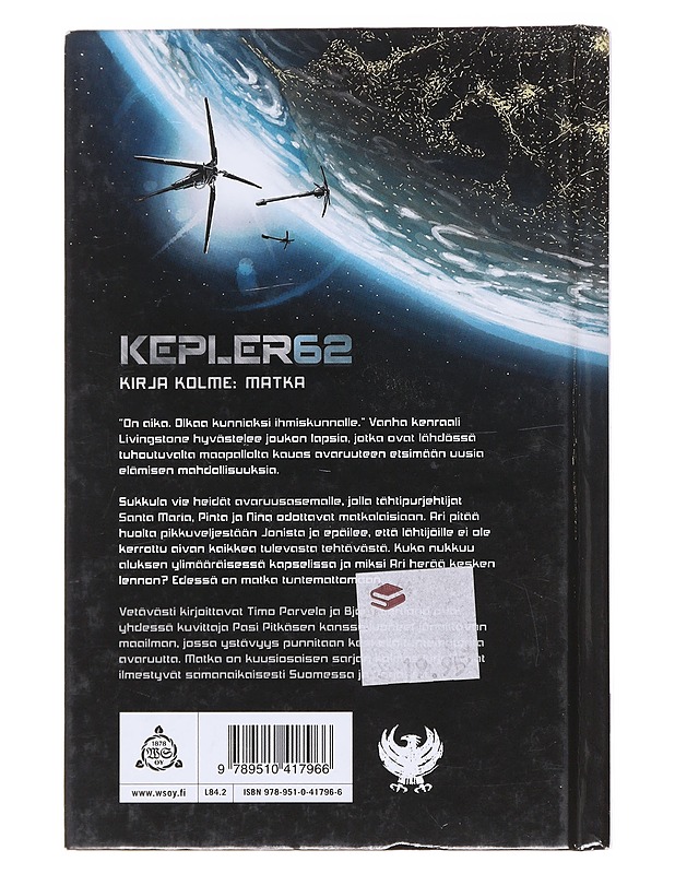 Kepler62. / Kirja kolme Matka - Parvela, Timo - Lastenkirjat - 10105574572 - 1