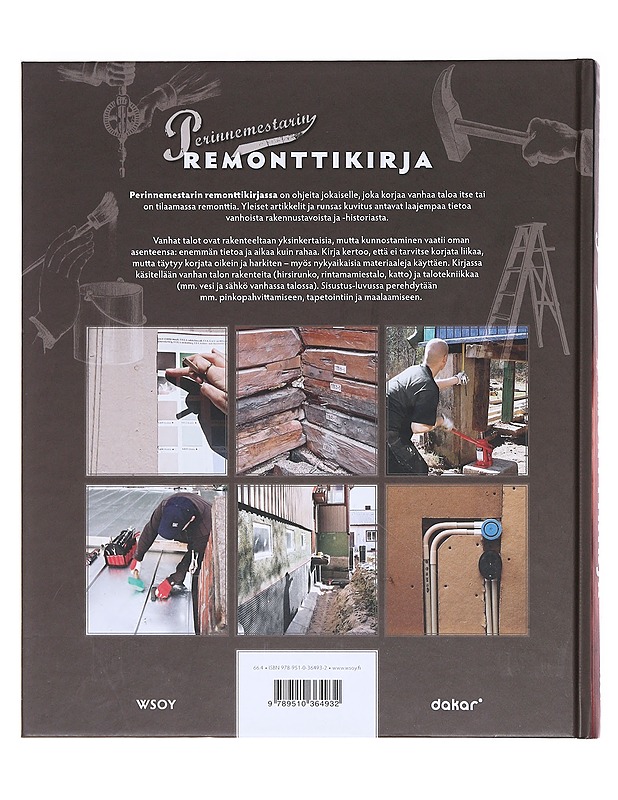 Perinnemestarin remonttikirja - Hannu Rinne - Tietokirjat ja oppaat - 10105574596 - 1