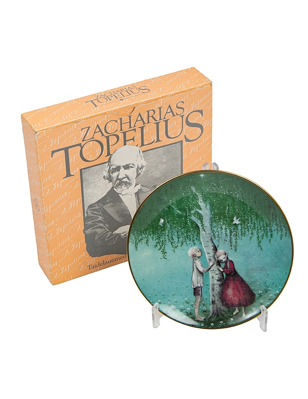 APILANLEHTI Zacharias Topelius Koivu ja tähti seinälautanen - Designsuosikit - 10105574623 - 0