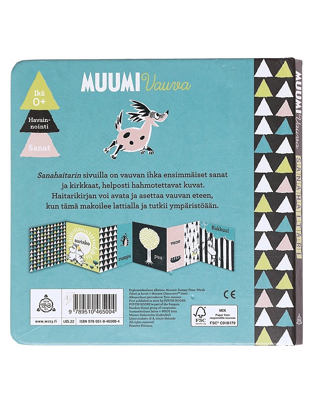 Muumi vauva: sanahaitari - Jansson, Tove - Lastenkirjat - 10105574647 - 1