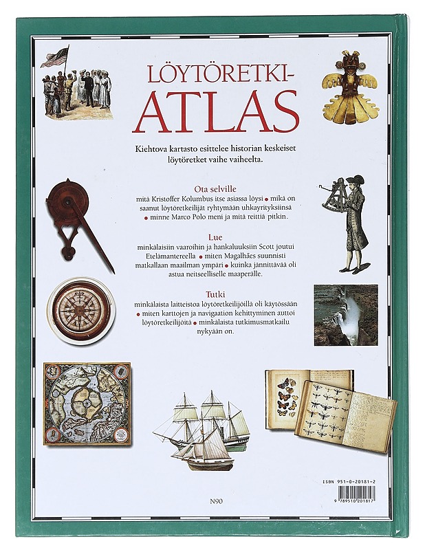 Löytöretkiatlas - Peter Morter, Neil Grant - Tietokirjat ja oppaat - 10105574661 - 1