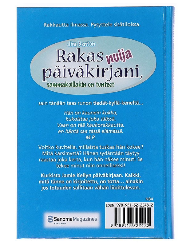 Rakas nuija päiväkirjani, sammakoillakin on tunteet - Benton, Jim - Nuorten kirjat - 10105574678 - 1