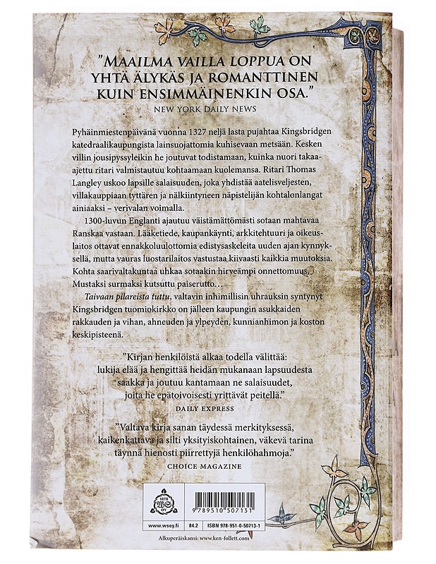 Maailma vailla loppua - Follett, Ken - Romaanit ja novellit - 10105574682 - 1