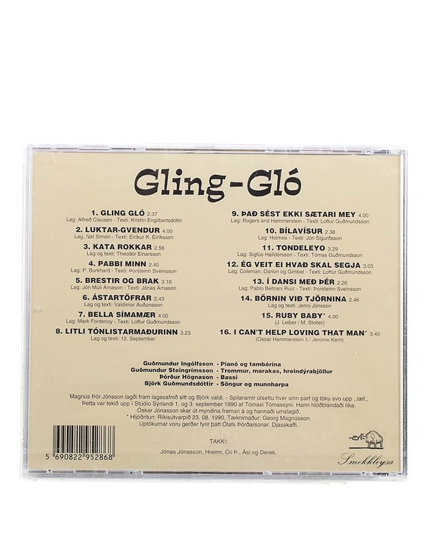 Björk Guðmundsdóttir & Tríó Guðmundar Ingólfssonar - Gling-Gló - CD - Musiikki ja elokuvat - 10105574688 - 1