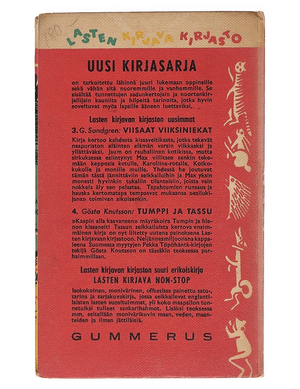 Tumppi ja Tassu - Gösta Knutsson - Lastenkirjat - 10105574686 - 1