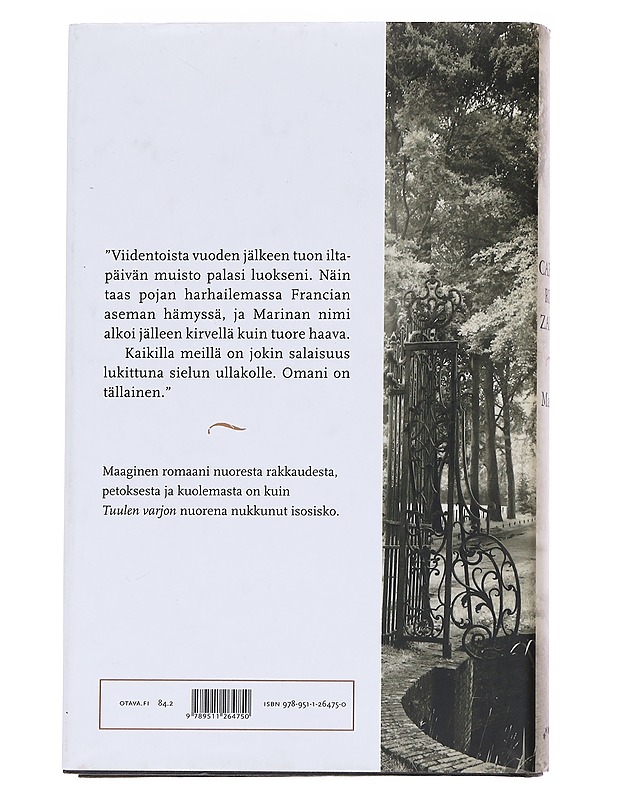 Marina - Ruiz Zafón - Romaanit ja novellit - 10105574693 - 1