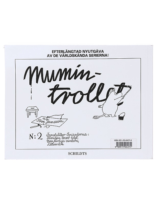 Mumintrollet / 2 - Jansson, Tove - Sarjakuvat - 10105574694 - 1
