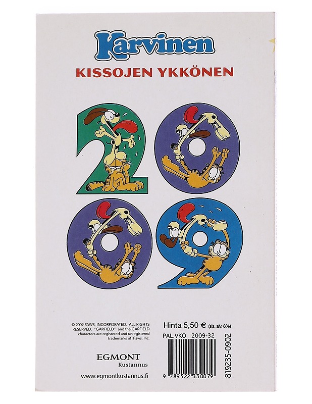 Karvinen : minulla on komea planeetta - Davis, Jim - Sarjakuvat - 10105574706 - 1