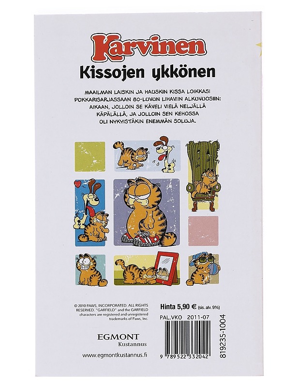 Karvinen : hoh hoh hoo - Davis, Jim - Sarjakuvat - 10105574714 - 1