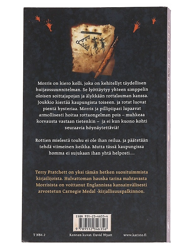 Mahtava Morris ja sivistyneet siimahännät - Pratchett, Terry - Romaanit ja novellit - 10105574717 - 1