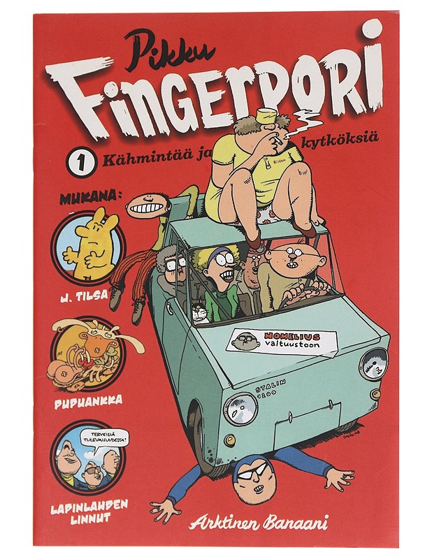 Pikku-Fingerpori / 1 Kähmintää ja kytköksiä - Jarla, Pertti - Sarjakuvat - 10105574733 - 0