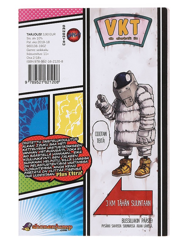 My Hero Academia / Vol. 2 Taistele, ryönänörtti - Horikoshi, Kohei - Sarjakuvat - 10105574753 - 1