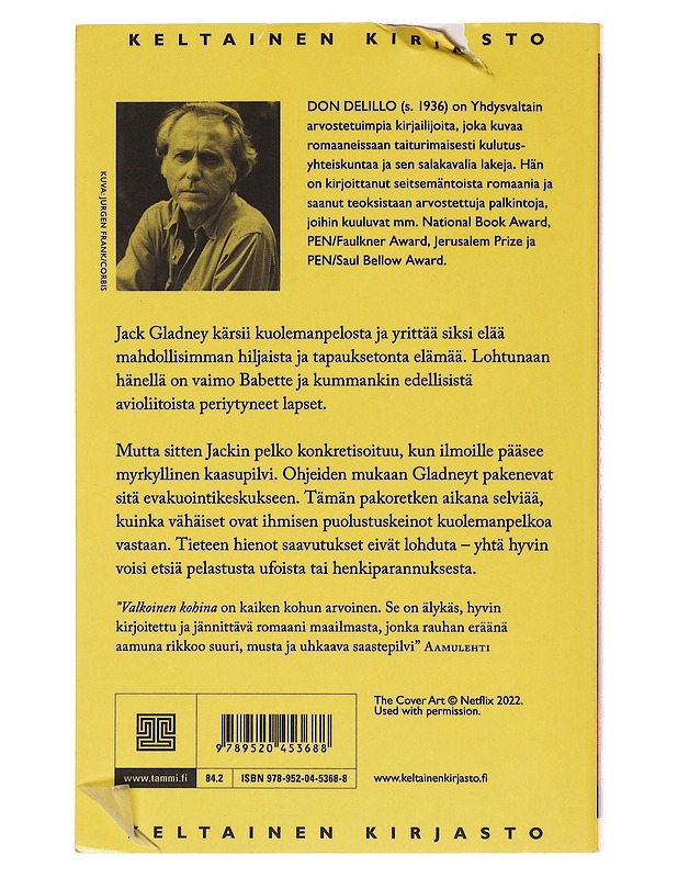 Valkoinen kohina - DeLillo, Don - Romaanit ja novellit - 10105574763 - 1