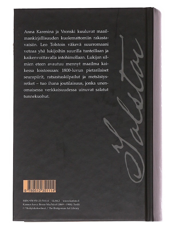 Anna Karenina - Tolstoi, Leo - Romaanit ja novellit - 10105574767 - 1